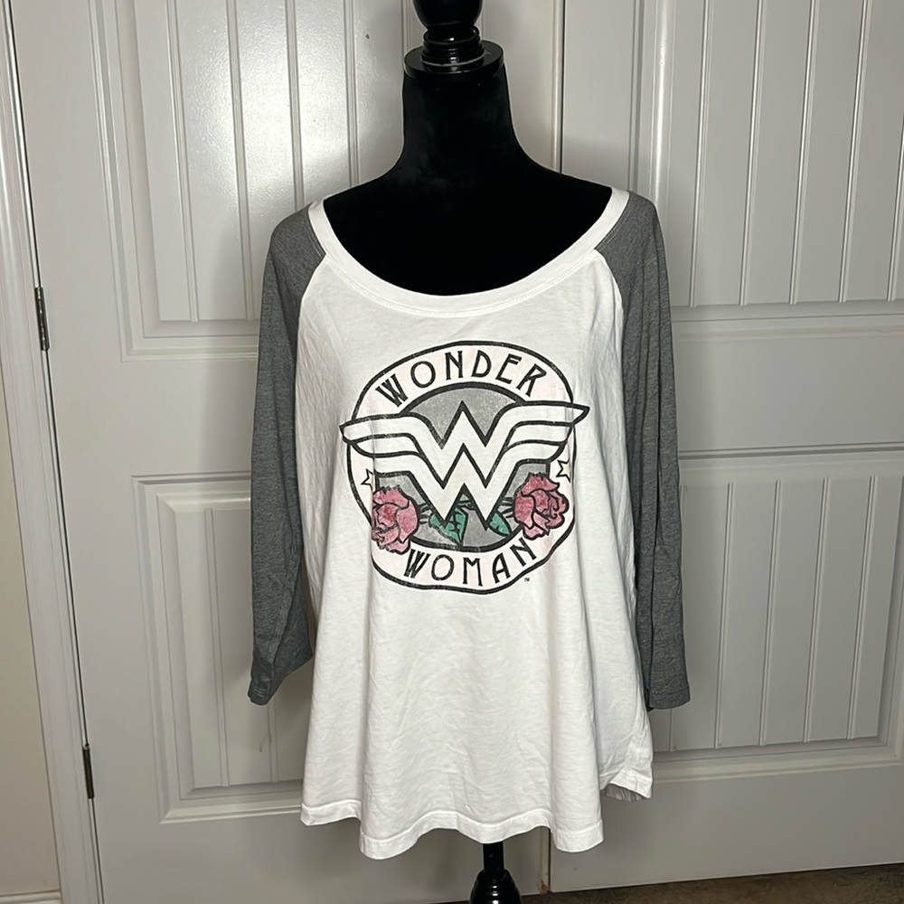 Wonder Woman baseball tee